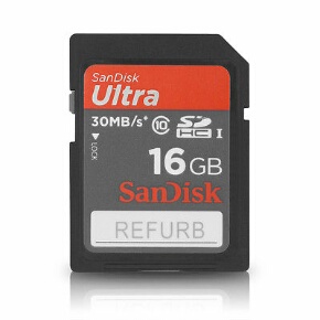Refurbished SanDisk Ultra 16GB High Speed SDHC I Full HD Flash Memory Card 30MB/S - Class 10 Online at Kapruka | Product# gsitem958