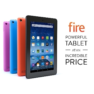 Fire Tablet, 7` Display, Wi-Fi, 16 GB - .. Online at Kapruka | Product# 181449_PID