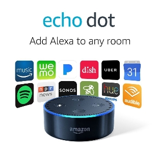 Echo Dot (2nd Generation) - Black Online at Kapruka | Product# 319302_PID