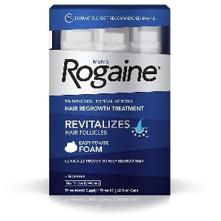 Men`s Rogaine 5% Minoxidil Foam for Hair.. Online at Kapruka | Product# 373462_PID
