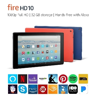 Fire HD 10 Tablet - Black, 32 GB Online at Kapruka | Product# 375219_PID