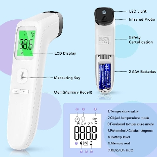 Touchless Thermometer, Forehead Thermome.. Online at Kapruka | Product# 480027_PID
