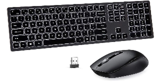 Wireless Backlit Keyboard and Mouse Comb.. at Kapruka Online for specialGifts