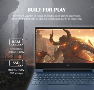 HP Victus 15.6` Gaming Laptop, NVIDIA Ge.. at Kapruka Online for specialGifts