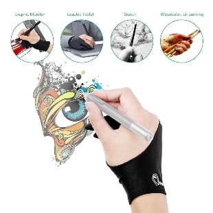 Parblo PR-01 Two-Finger Artist Glove for.. Online at Kapruka | Product# 524627_PID