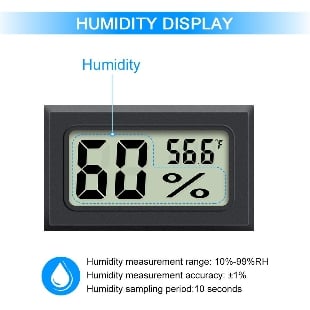 Mini Hygrometer Thermometer 2PCS Mini Di.. Online at Kapruka | Product# 524722_PID