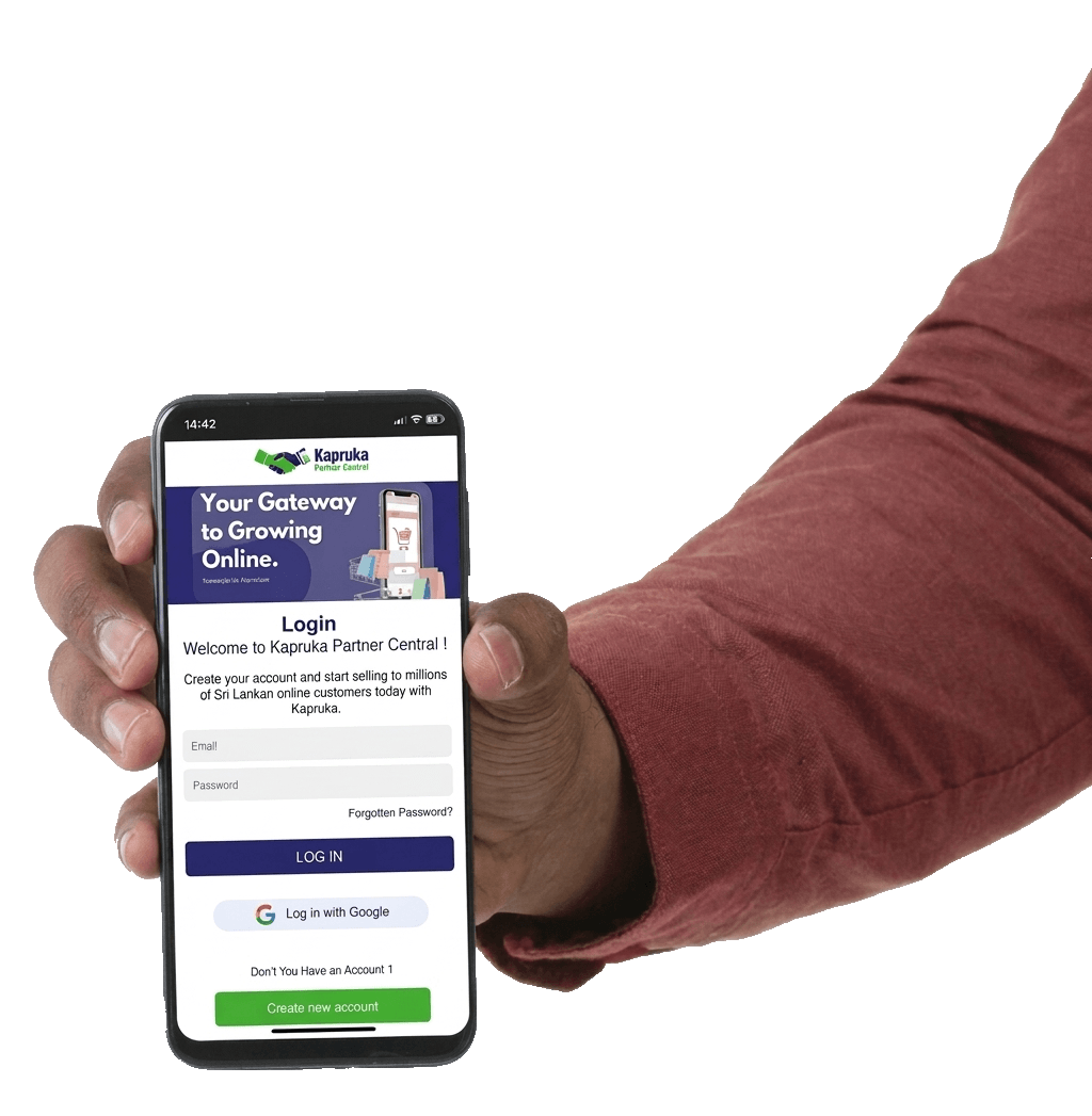 Kapruka Partner Central