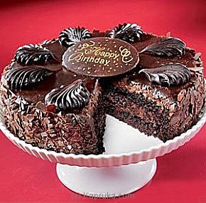 Chocolate Mousse Torte Happy Birthday Cake - Kapruka Product intGift00202