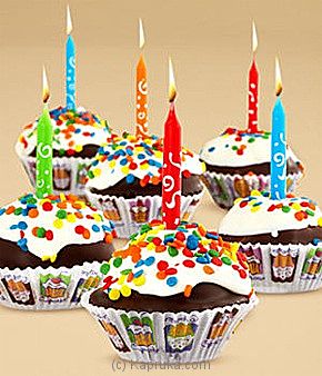 Handmade Birthday Cupcake Cake Pops (6 Cup Ca - Kapruka Product intGift00269