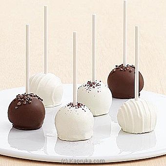 Chocolate, Vanilla, And Red Velvet Cake Pops - Kapruka Product intGift00461