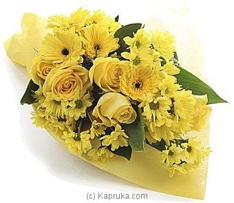 Sunshine Flower Bouquet - Kapruka Product intGift00510