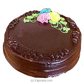 Round Chocolate Cake 1kg - Kapruka Product intGift00635