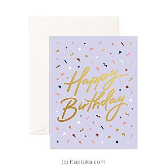 Purple Happy Birthday Gift Card - Kapruka Product intGift00726