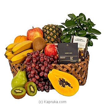 Plant & Fruit Gift Hamper - Kapruka Product intGift00731