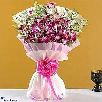 Bunch Of 8 Lavender Orchids - Kapruka Product intGift00794