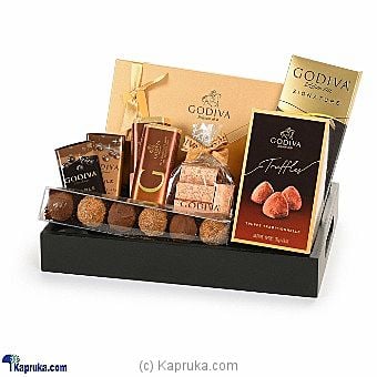 Godiva Black & Gold Gift Tray - Kapruka Product intGift00847