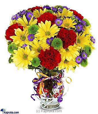 Best Wishes Flowers - Kapruka Product intGift00860