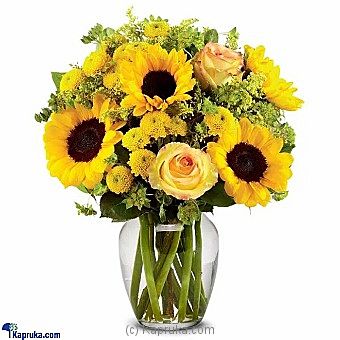 Vibrant Mixed Flowers Bouquet - Kapruka Product intGift00863